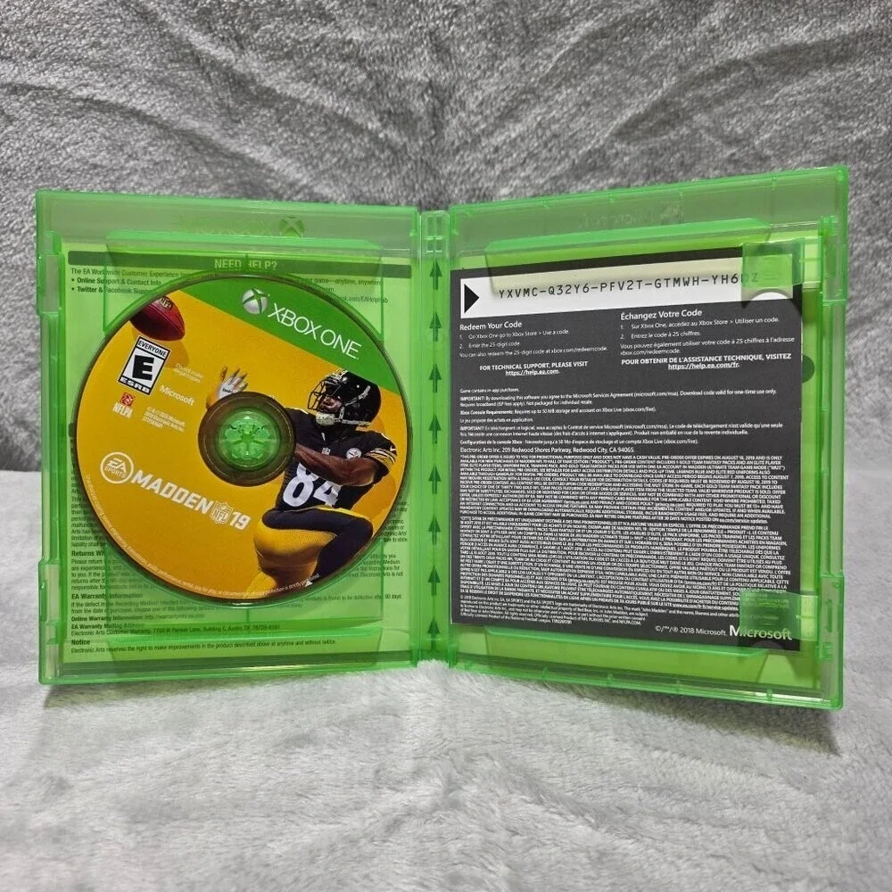 Madden NFL 19 Hall of Fame Edition Xbox One‎ Terrell Owens Cover Pre-Owned